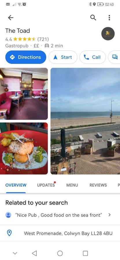 Netherton Studio Apartment 2 Rhos-on-Sea Luaran gambar